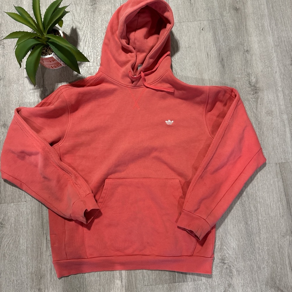 Adidas Men's Pink Hoodie